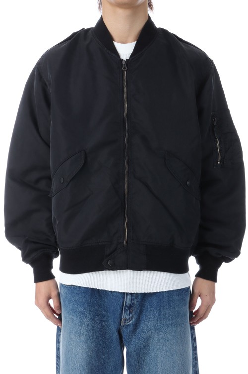Recycled Nylon Twill L-2B - BLACK (RN29373018) | セレクトショップ