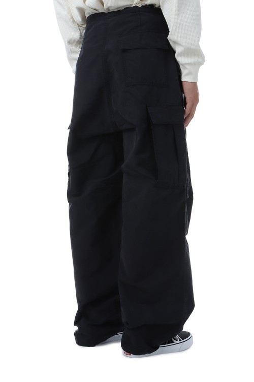 M-51 Wind Over Pants (Stone Wash) - Black (PTLM-168-SW) | セレクト
