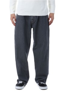 Baggy 5 Pocket Pants - Medium Dark Blue Damage (PTLM-25BG-PIMDBL-D)