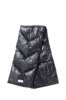 PORTABLE LIGHT DOWN MUFFLER(UNISEX) - BLACK (NA2243-3C301)