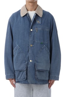 Bean’s  Field Coat Insulated Indigo - FADE BLUE (5575-2043)