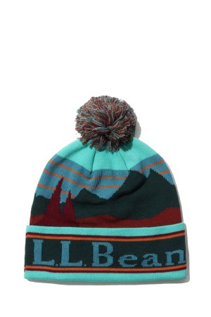 Katahdin Pom Graphic Hats Unisex - DEEPEST GREEN / LAPIS TEAL (517957)