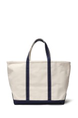 Boat and Tote Large - BLUE TRIM (112637)