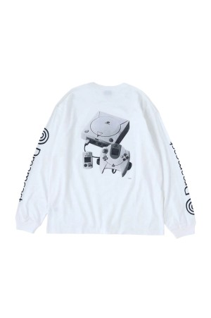 Dreamcast(R) L/S Photo Tee - White (SD25F-CT10)
