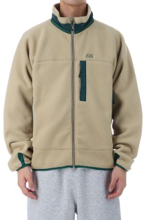 Fleece Full Zip Jacket - Light Beige (SD25F-CT08)