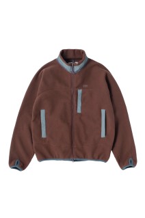 Fleece Full Zip Jacket - Brown (SD25F-CT08)