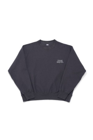 CREW NECK SWEAT / VINTAGE BLACK (SQ-25AW-CS-02)