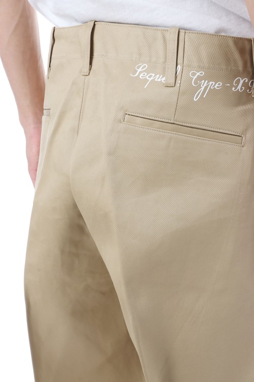 CHINO PANTS (TYPE-XF) / BEIGE (SQ-25AW-PT-03) | セレクトショップ