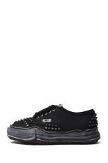 BAKER / original sole studded paint canvas Low - BLK/BLK (A15FW733)