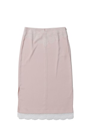 Anastasia-01 - PINK x WHITE lace (AA25AW-SK03-01)