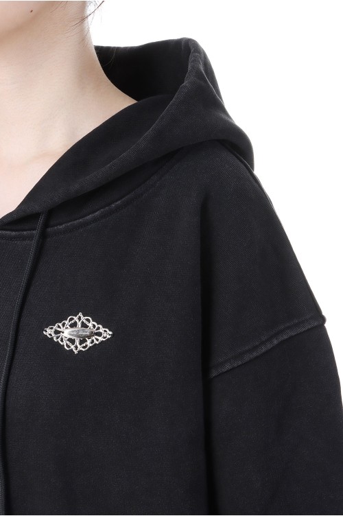 bijou tiara hoodie - Black (TD-25AW-PO03) | セレクトショップ