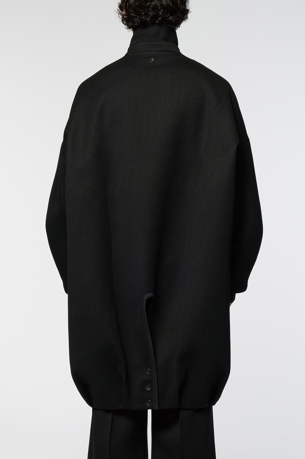 Omar Afridi BALOONED COCOON COAT （BLACK） オマールアフリディ Omar Afridi BALOONED COCOON COAT （BLACK