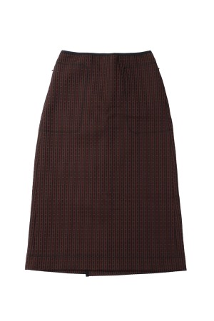 LONG SKIRT - BROWN (OA-AW25-SKT-102-02)