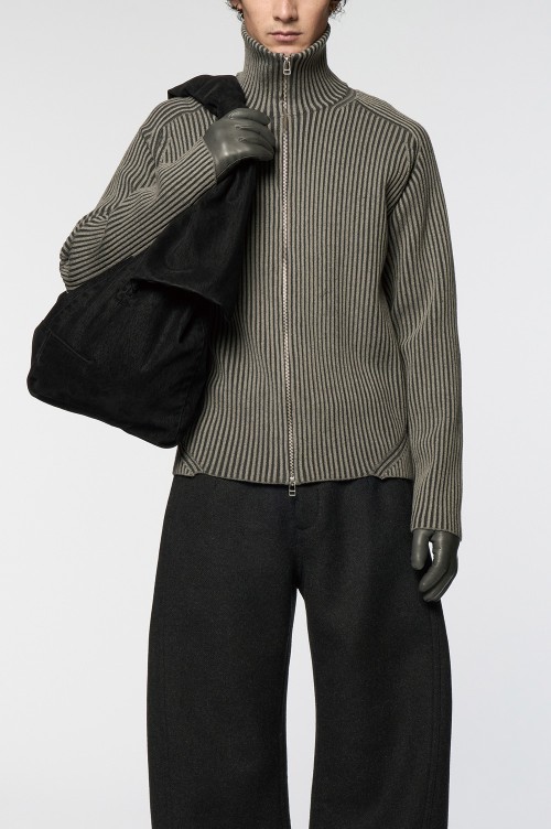 バッグ Omar afridi WASHED KNOTTED LIDIA BAG WASHED KNOTTED LIDIA BAG - BLACK (OA-AW25-BAG-104-01) | セレクト