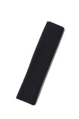 SLANTED ARM WARMER - DK GREY x BLACK (OA-AW25-ACC-106-01)