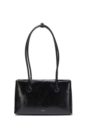 SQUARE LOW BAG - BLACK (24S-134A-BK)
