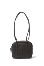 SQUARE BOSTON Long handle : MINI - DARK BROWN (DA106)