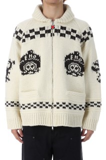EU LATIN KNIT JACKET / IVORY (EU-HR1-0000-005)