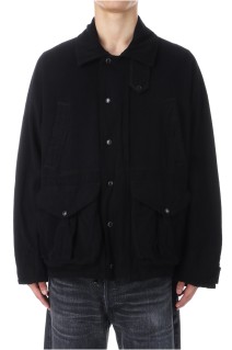 Fulling Wool Jacket - BLACK (WP-J012-051)