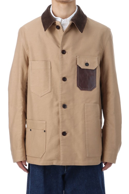Duck Coverall Jacket - BEIGE (WP-J029-051) | セレクトショップ