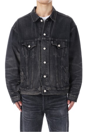 Denim Jacket - BLACK (WP-J919-100)