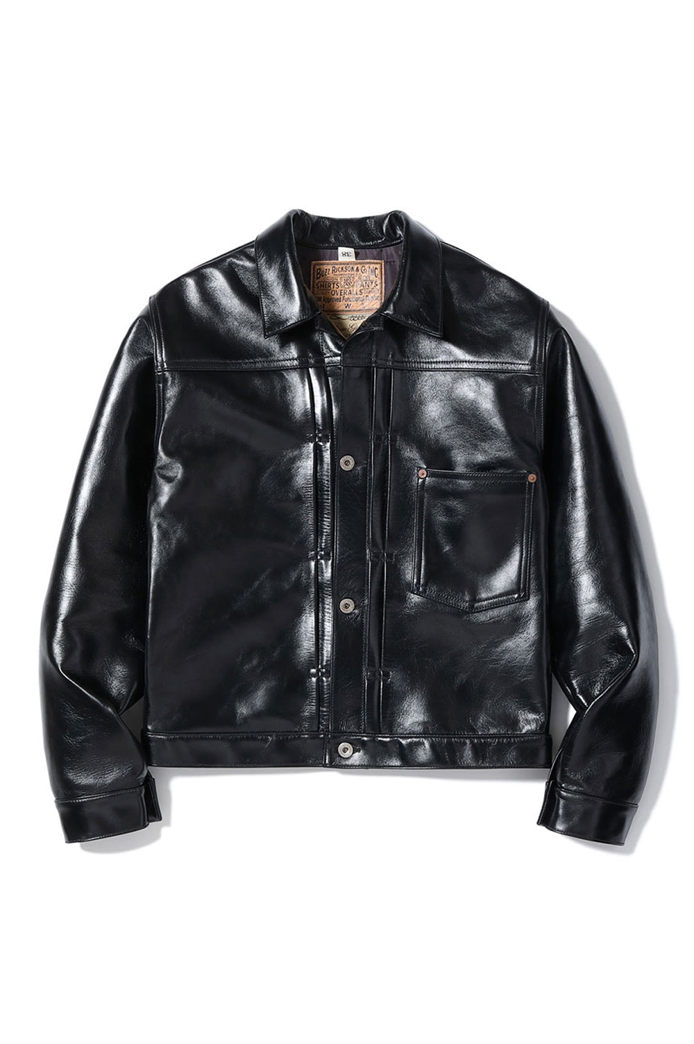 Brouse BLACK LEATHER BROUSE -WILLIAM GIBSON- ( BR80665 ) | セレクトショップ ...