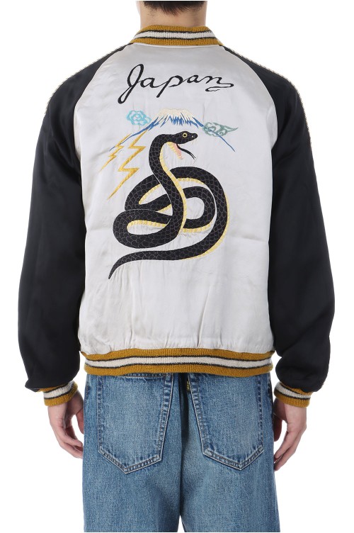 SOUVENIR JACKET -KOSHO & CO- SPECIAL -BLACK SNAKE-×-PINK SNAKE