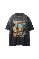 【doublet × DeepInsideinc】NIIGATA T-SHIRT - BLACK (25AW91BI01)