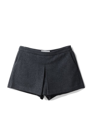Box Wool Shortpants -GRAY (12520725)