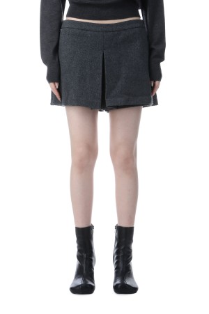 Box Wool Shortpants -GRAY (12520725)