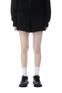 Box Wool Shortpants -BLACK(12520725)