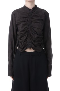 Checkgather Compact Blouse -MINT (12520419)