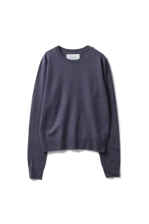 Wool Cashmere Seamless Knit - S/BLUE (12520538)