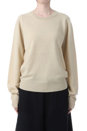 Wool Cashmere Seamless Knit - SAND (12520538)