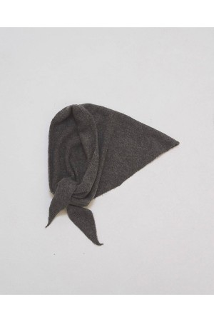 Soft Knit Scarf - CHARCOAL GRAY (12521039)
