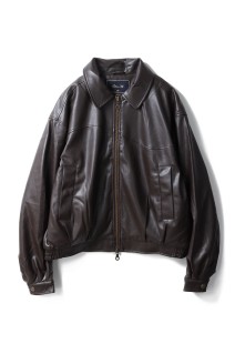 Debossed Wavy Jacket - Brown (DIMEFA252BRW)