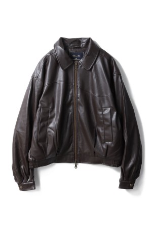Debossed Wavy Jacket - Brown (DIMEFA252BRW)