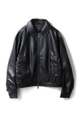 Debossed Wavy Jacket - Black (DIMEFA252BLK)