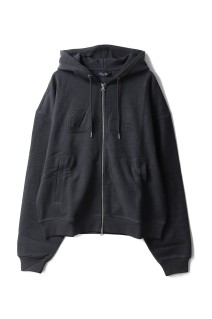 Reverse French Terry Zip Hoodie - Heather Gray (DIMEFA259GRY)