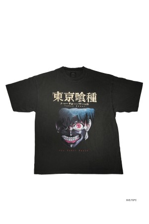 S/S T-Shirt  (KANEKI MASK) - BLACK (TTGM25SM001)