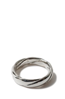 Single Twist Ring - Silver (XOR063)