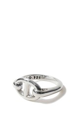 Central Anchor Ring   - Silver (XOR066)