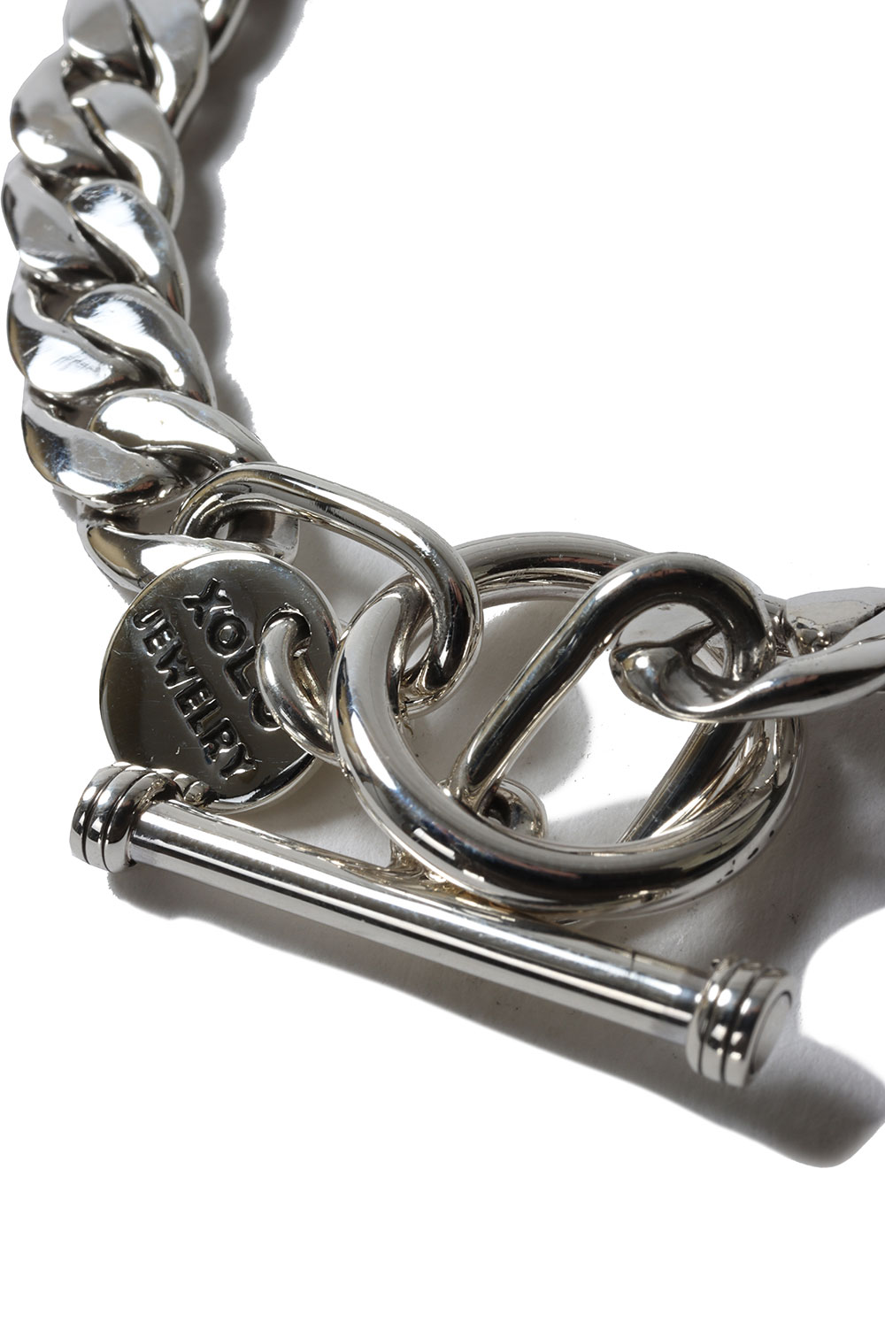 【XOLO JEWELRY】Basic Link Bracelet 8mm (19cm) Basic Link Bracelet 8mm(19cm Silver/シルバー): XOLO JEWELRY