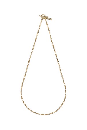 Figaro Link Necklace -50cm/2mm/Gold- (XON049-50G)