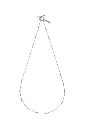 Tiny Bones Link Necklace - Silver (XON057-50)