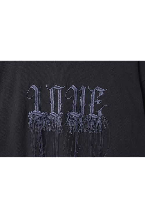 25th anniversary］ fringe LOVE pigment T-shirt | セレクト