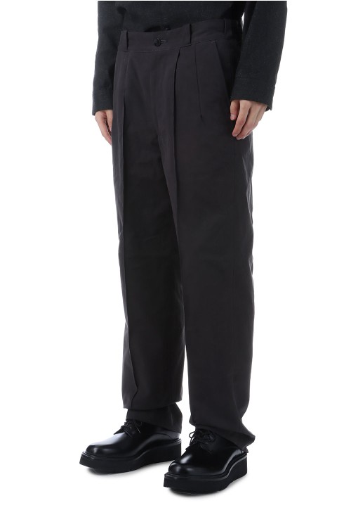 FRONT TUCK ARMY TROUSER / BLACK (252OJ-PT07) | セレクトショップ