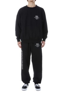H&S Sweat Pant(25aw) - BLACK (HP-100825)