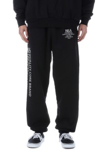 H&S Sweat Pant(25aw) - BLACK (HP-100825)