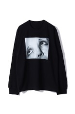 sacai Gonz ONE LOVE L/S T-shirt-BLACK 001- (24-0816S) | セレクト